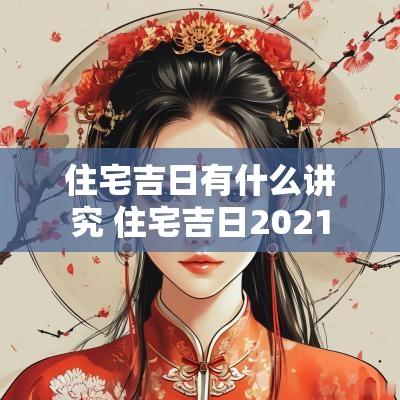 住宅吉日有什么讲究 住宅吉日2025