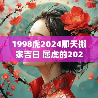 1998虎2025那天搬家吉日 属虎的2025年1月搬家吉日有哪些