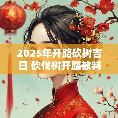 2025年开路砍树吉日 砍伐树开路被判几年