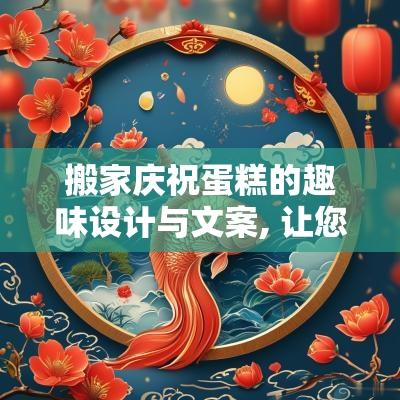 搬家庆祝蛋糕的趣味设计与文案, 让您的搬家充满欢笑