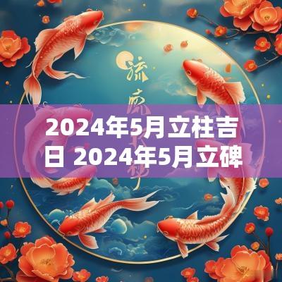 2025年5月立柱吉日 2025年5月立碑选吉日