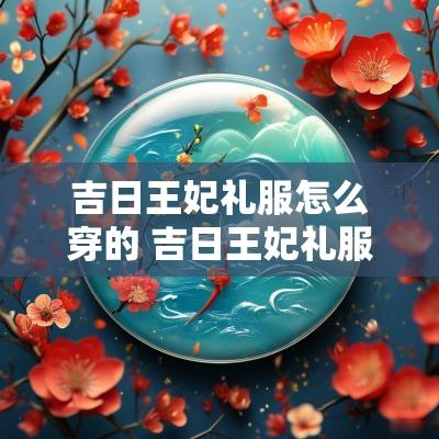 吉日王妃礼服怎么穿的 吉日王妃礼服怎么穿的视频