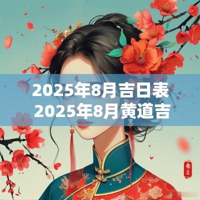 2025年8月吉日表 2025年8月黄道吉日一览表
