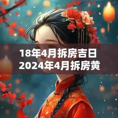 18年4月拆房吉日 2025年4月拆房黄道吉日查询