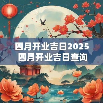 四月开业吉日2025 四月开业吉日查询2025年