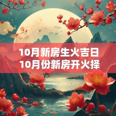 10月新房生火吉日 10月份新房开火择吉日