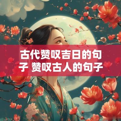 古代赞叹吉日的句子 赞叹古人的句子