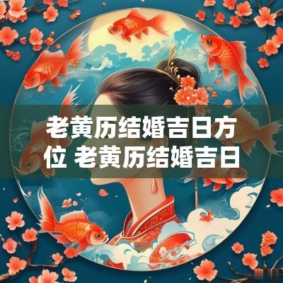 老黄历结婚吉日方位 老黄历结婚吉日查询