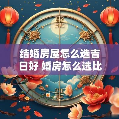 结婚房屋怎么选吉日好 婚房怎么选比较好