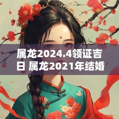 属龙2025.4领证吉日 属龙2025年结婚的黄道吉日
