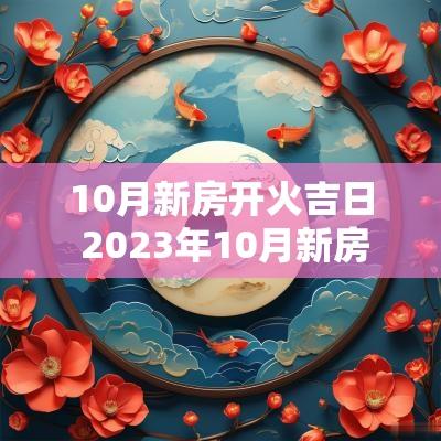 10月新房开火吉日 2025年10月新房入宅开火黄道吉日