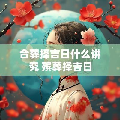 合葬择吉日什么讲究 殡葬择吉日