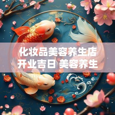 化妆品美容养生店开业吉日 美容养生店开业宣传内容