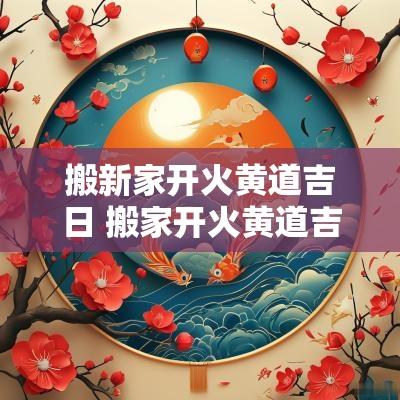 搬新家开火黄道吉日 搬家开火黄道吉日2025