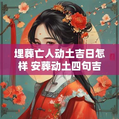 埋葬亡人动土吉日怎样 安葬动土四句吉言