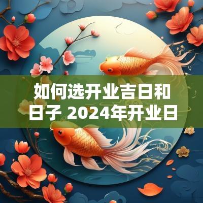 如何选开业吉日和日子 2025年开业日子怎么选吉日