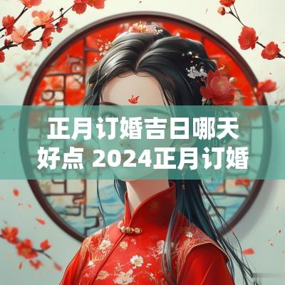 正月订婚吉日哪天好点 2025正月订婚吉日选择