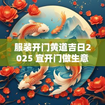 服装开门黄道吉日2025 宜开门做生意的黄道吉日