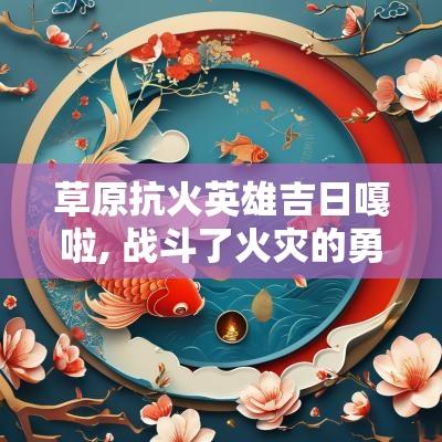 草原抗火英雄吉日嘎啦, 战斗了火灾的勇士