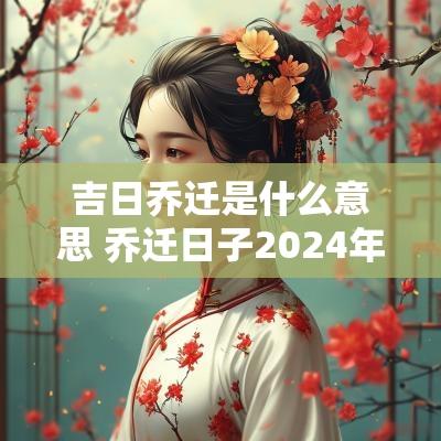 吉日乔迁是什么意思 乔迁日子2025年黄道吉日