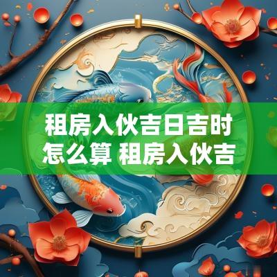 租房入伙吉日吉时怎么算 租房入伙吉日吉时怎么算出来的
