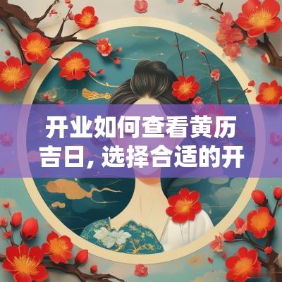 开业如何查看黄历吉日, 选择合适的开业日期