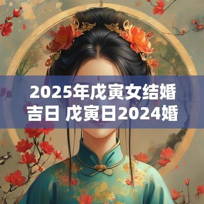 2025年戊寅女结婚吉日 戊寅日2025婚姻运势