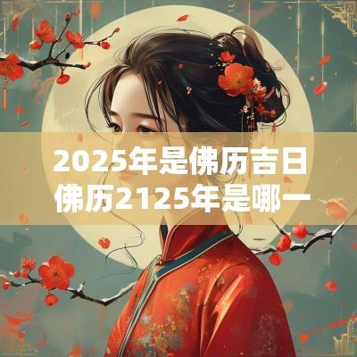 2025年是佛历吉日 佛历2125年是哪一年