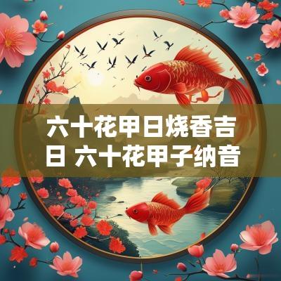 六十花甲日烧香吉日 六十花甲子纳音