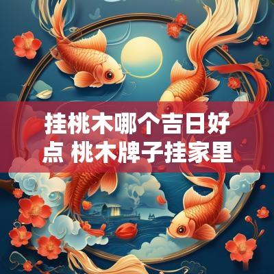 挂桃木哪个吉日好点 桃木牌子挂家里什么位置好