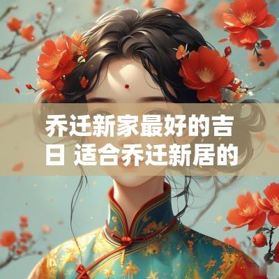 乔迁新家最好的吉日 适合乔迁新居的黄道吉日2025年