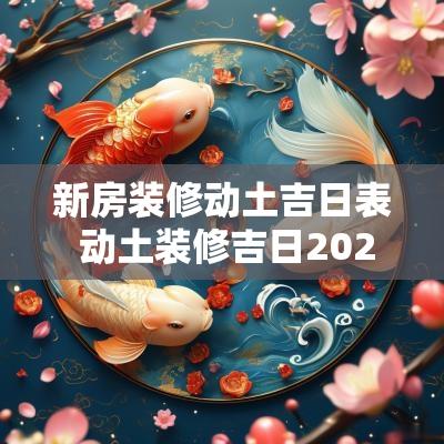 新房装修动土吉日表 动土装修吉日2025年2月份