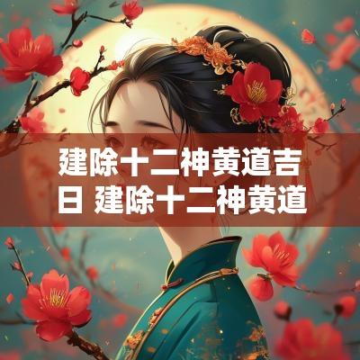 建除十二神黄道吉日 建除十二神黄道吉日神