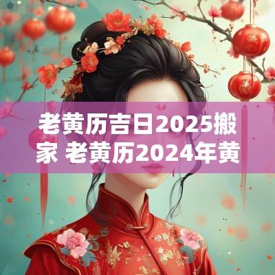 老黄历吉日2025搬家 老黄历2025年黄道吉日搬家