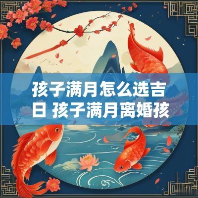 孩子满月怎么选吉日 孩子满月离婚孩子归谁