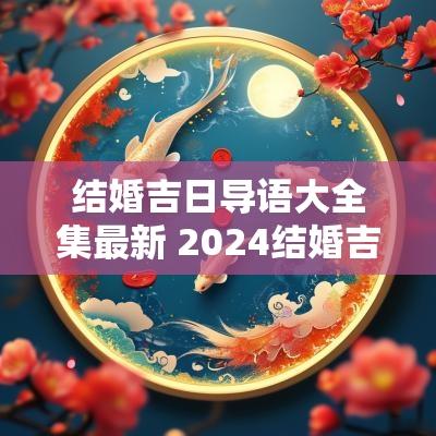 结婚吉日导语大全集最新 2025结婚吉日大全免费