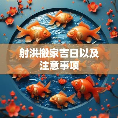 射洪搬家吉日以及注意事项