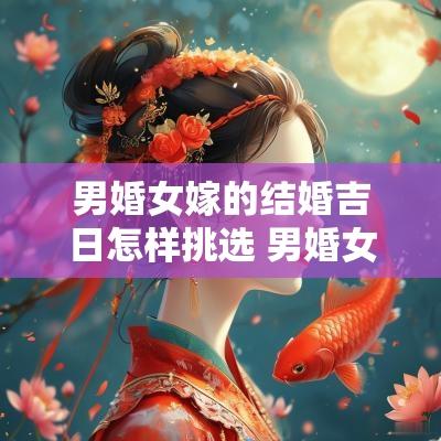 男婚女嫁的结婚吉日怎样挑选 男婚女嫁的结婚吉日怎样挑选好