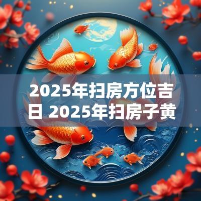 2025年扫房方位吉日 2025年扫房子黄道吉日
