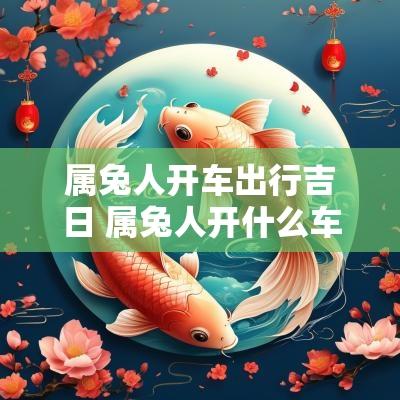 属兔人开车出行吉日 属兔人开什么车最合适
