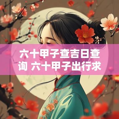 六十甲子查吉日查询 六十甲子出行求财吉日
