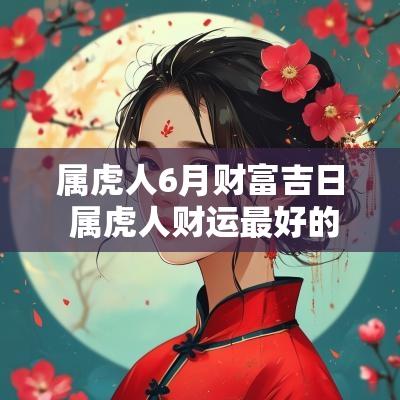 属虎人6月财富吉日 属虎人财运最好的月份