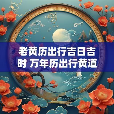 老黄历出行吉日吉时 万年历出行黄道吉日查询