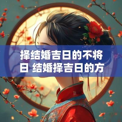 择结婚吉日的不将日 结婚择吉日的方法与步骤