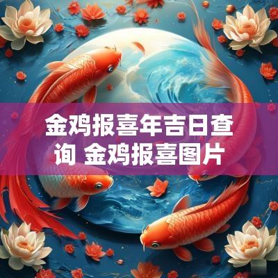 金鸡报喜年吉日查询 金鸡报喜图片