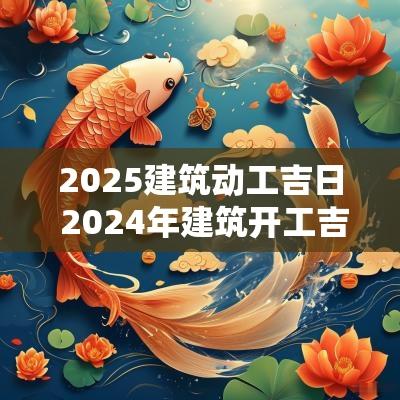 2025建筑动工吉日 2025年建筑开工吉日