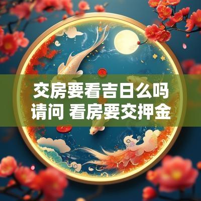 交房要看吉日么吗请问 看房要交押金吗