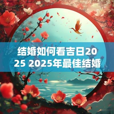 结婚如何看吉日2025 2025年最佳结婚吉日一览表