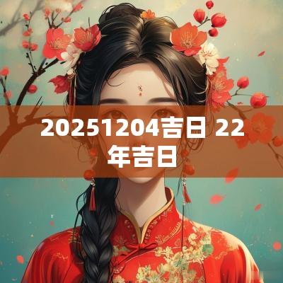 20251204吉日 22年吉日
