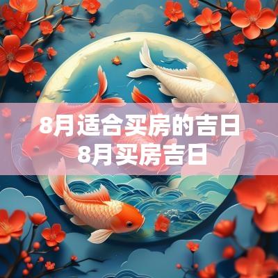 8月适合买房的吉日 8月买房吉日